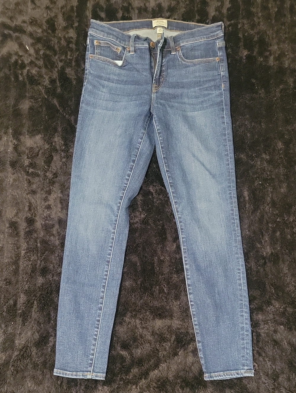 J. Crew Medium Blue Skinny Jeans - Stretch Denim